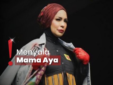 Jadi Muse Brand Chiki Fawzi, Soraya Haque Memukau Catwalk Berhijab