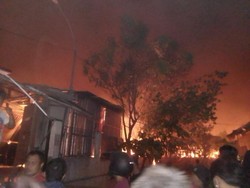 Pasar Gubug Grobogan Terbakar, 797 Kios-Los Hangus