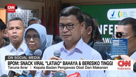 VIDEO: BPOM: Snack Viral Latiao Bahaya dan Berisiko Tinggi
