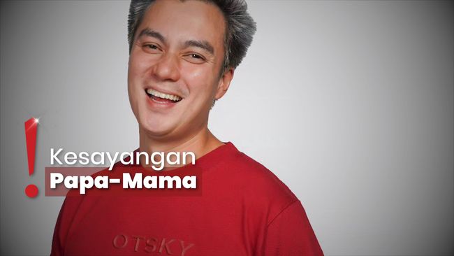 Ambil Rapot Anak, Baim Wong Malah Kena Cibir Karena Caption IG