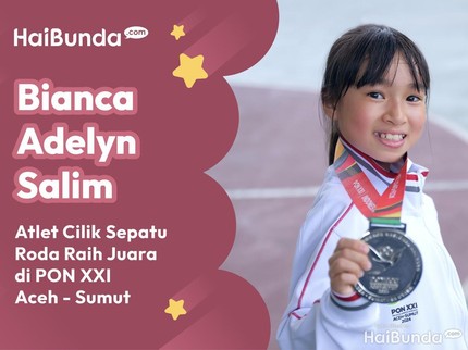 Bianca Adelyn Salim, Atlet Cilik Sepatu Roda Raih Juara di PON XXI Aceh - Sumut