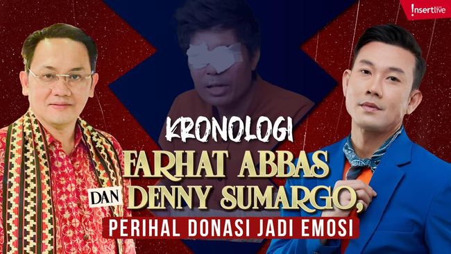 Kronologi Farhat Abbas dan Denny Sumargo, Perihal Donasi Jadi Emosi