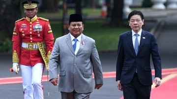 PM Singapura Lawat Jakarta, Mau Temui Prabowo Hari Ini