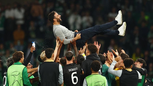 Ruben Amorim kirim sinyal bahaya usai berhasil mengantar Sporting Lisbon menang 4-1 atas Manchester City pada lanjutan Liga Champions.