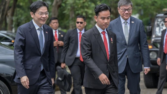 Saat pertemuan denganPerdana Menteri Singapura Lawrence Wong, Wakil Presiden Gibran Rakabuming Raka menceritakan pengalaman tinggal di Singapura.