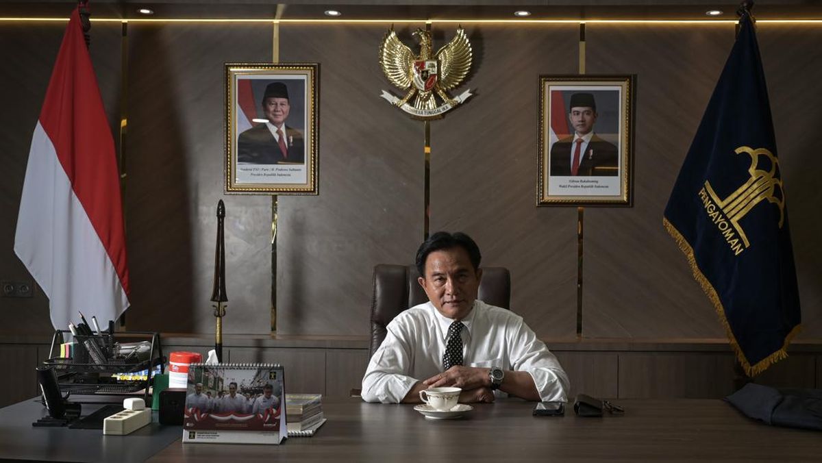 Yusril Akui Pemerintah Ingin Susun RUU Disinformasi dan Propaganda Asing