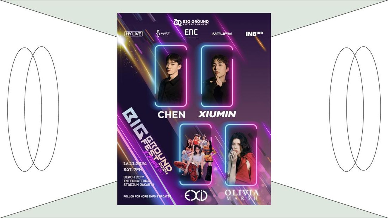 Chen & Xiumin EXO hingga EXID Siap Tampil Memukau di K-Phoria Vol. 1