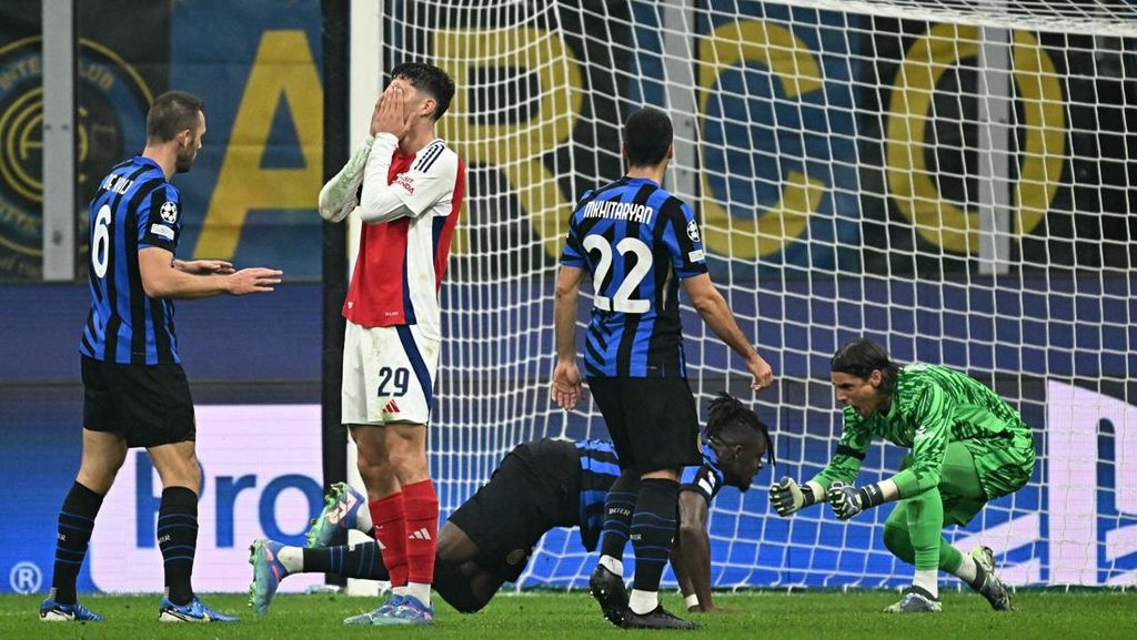 Jadwal Liga Champions Hari Ini: Inter vs Arsenal, Madrid vs Monaco