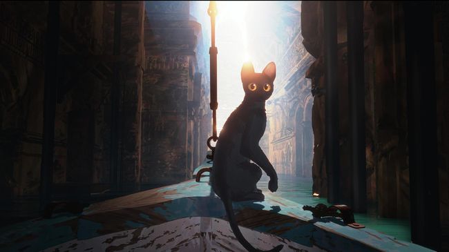 Sinopsis Flow (2024) tentang seekor kucing mencari tempat mengungsi usai rumahnya hancur akibat banjir besar yang melanda wilayahnya.
