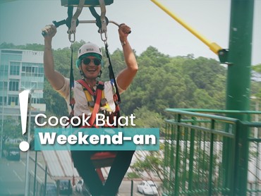 Cobain Wahana Permainan Adventure Ropes, Lagi Jadi Primadona