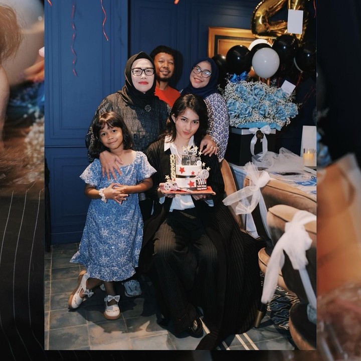 <p>Baru-baru ini, Sintya Marisca merayakan ulang tahun ke-25 bersama keluarganya. Pesta ulang tahun dilangsungkan secara <em>intimate</em> dengan konsep makan bersama keluarga besar. Kebanyakan tamu yang hadir mengenakan pakaian bernuansa hitam. (Foto: Instagram @sintyamarisca)</p>