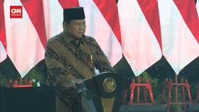VIDEO: Prabowo Hadiri Acara Rakornas Pemerintah Pusat-Daerah