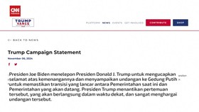 VIDEO: Joe Biden Ucapkan Selamat atas Kemenangan Trump di Pilpres AS