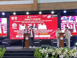 Saling Adu Gagasan 3 Paslon di Debat Publik Pilwalkot Sukabumi