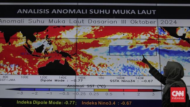 Cuaca Ekstrem Berpotensi Ancam RI hingga April 2025