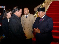 Prabowo Tiba di Beijing Didampingi Didit, Akan Bertemu Xi Jinping Besok