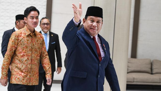 Poin-poin Penting Keppres Prabowo Tunjuk Gibran Plt Presiden