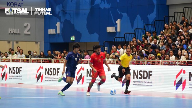 Timnas Futsal Indonesia lolos ke final usai menang telak 5-1 atas tuan rumah Thailand pada laga semifinal Piala AFF Futsal 2024.