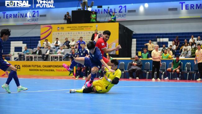 Piala AFF Futsal: Timnas Indonesia Paksa 'Raja' Thailand Turun Takhta