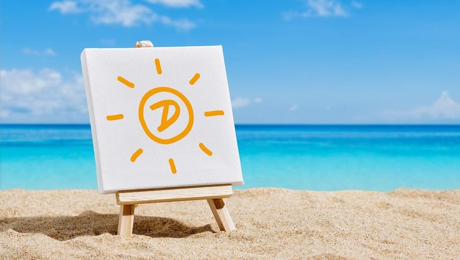 Ilustrasi vitamin D dan sinar matahari