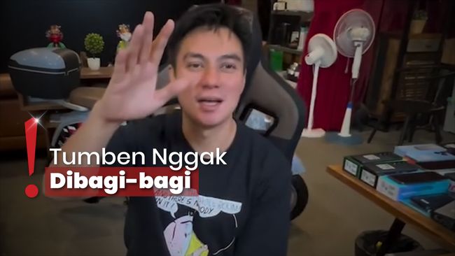 Baim Wong Jual Rugi Dagangan, Warganet: Kok Nggak Nangis?