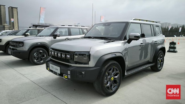 SUV offroad Jetour T2 sedang disiapkan meluncur di Indonesia tahun depan.