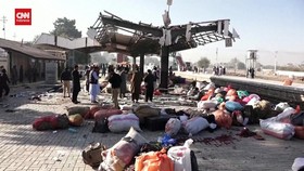 VIDEO: Ledakan Bom di Stasiun Kereta Api Pakistan, 26 Tewas
