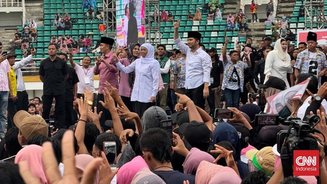 Kampanye Akbar di Jember, Khofifah Pamer Prestasi 5 Tahun Pimpin Jatim