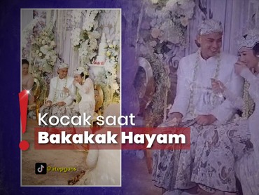 Momen Seru Pernikahan Febby Rastanty-Drajad, Ada Pedang Pora