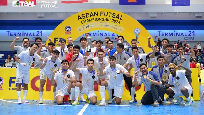 Timnas Indonesia memberikan apresiasi atas sukses Timnas Futsal merengkuh gelar Piala AFF Futsal 2024.