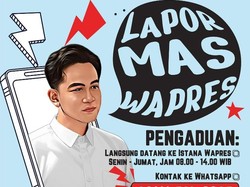 Gibran Buka WhatsApp Pengaduan 081117042207, Netizen Antusias