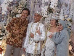 Gaya Rizky Nazar & Cut Syifa Kondangan Febby Rastanty Bareng, Jadi Sorotan