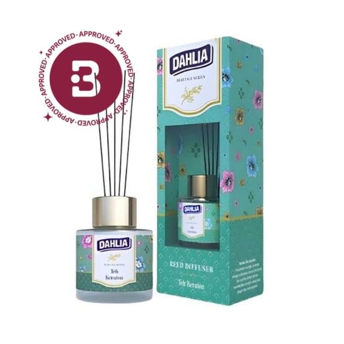 Dahlia Reed Diffuser Teh Keraton