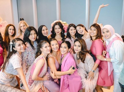 Serba Pink! 7 Potret Acara Baby Shower Jessica Iskandar Jelang Melahirkan Anak Ketiga