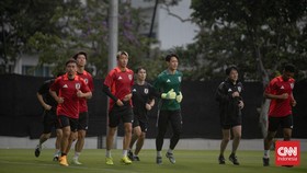 Diguyur Hujan, Latihan Timnas Jepang Diikuti Enam Pemain
