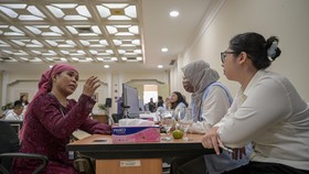FOTO: Penampakan Posko Layanan 'Lapor Mas Wapres' di Istana Wapres