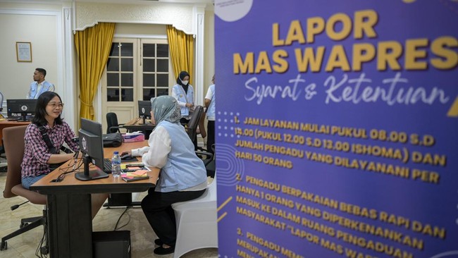 Istana mengklaim program Lapor Mas Wapres sudah terintegrasi dengan sistem lain, sehingga tak tumpang tindih.