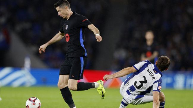 Hasil Liga Spanyol: 1 Gol Dianulir, Barcelona Dihajar Real Sociedad