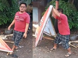 Kasus Pria Minta Diviralkan Rusak Baliho Paslon di Gowa Naik Penyidikan