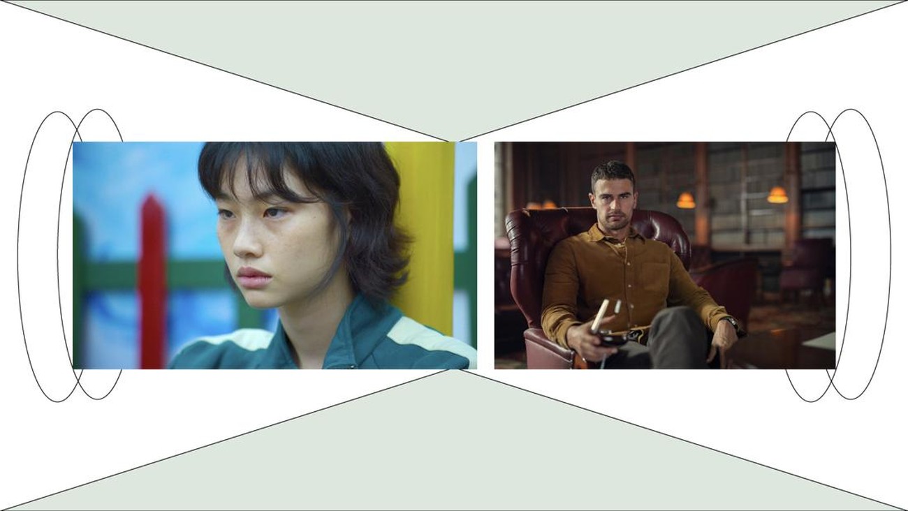 Theo James Adu Peran dengan Jung Ho-yeon di The Hole