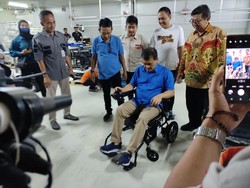 Kagumi Produk Kursi Roda Elektrik Lokal, Ahmad Luthfi: Saya Beli buat Anak
