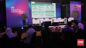 FOTO: Semarak Gelaran CNN Indonesia Financial Forum 2024