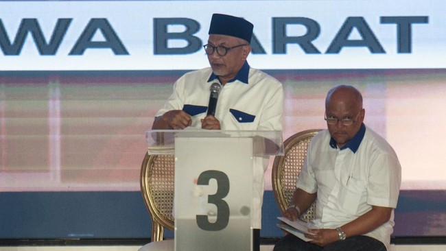 Pasangan Calon Gubernur-Wakil Gubernur Jawa Barat Ahmad Syaikhu-Ilham Habibie akan menemui Eks Gubernur Jakarta Anies Baswedan pada Kamis (14/11) sore ini.