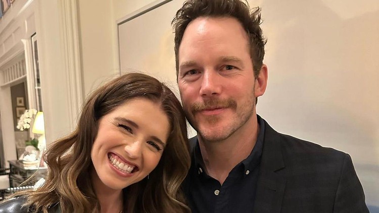 Katherine Schwarzenegger dan Chris Pratt Katherine Schwarzenegger dan Chris Pratt