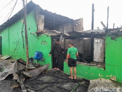 Kebakaran Asrama Kodam Hasanuddin Makassar, 10 Rumah Hangus