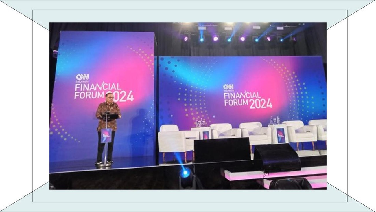 Budi Arie Bicara Tentang Digitalisasi Koperasi di CNN Indonesia Financial Forum 2024