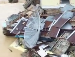 Banjir Landa 5 Desa di Sijunjung, Sejumlah Kerusakan Dilaporkan Terjadi
