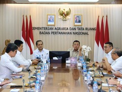 Menteri ATR/BPN-Menteri Transmigrasi Manfaatkan Tanah Telantar 564.957 Ha