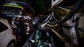 Sopir Truk Kecelakaan Tol Cipularang KM92 Diperiksa Polres Purwakarta