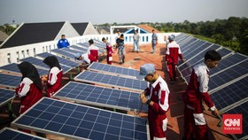 FOTO: Mulai Ramai Sekolah Buka Mata Pelajaran Energi Terbarukan